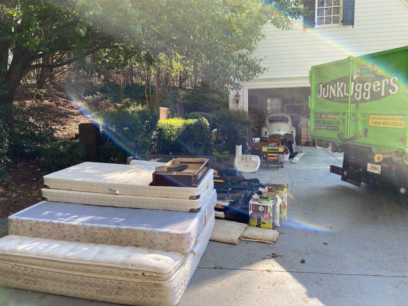 The Junkluggers of North Atlanta Before & After Photo Set - Junk