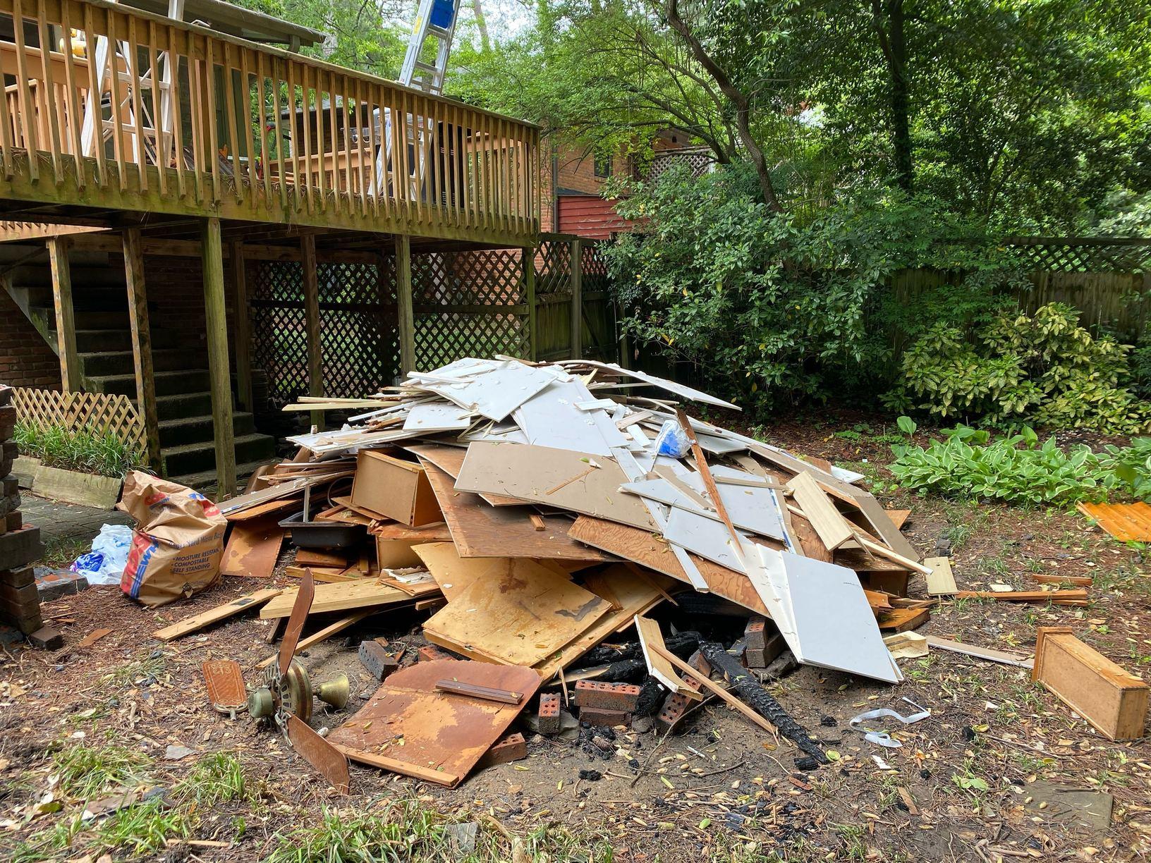 The Junkluggers of North Atlanta Before & After Photo Set