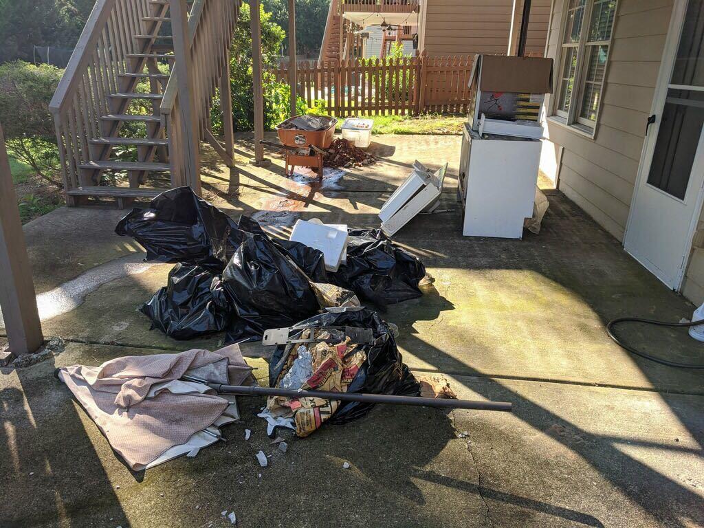 The Junkluggers of North Atlanta Before & After Photo Set Junk