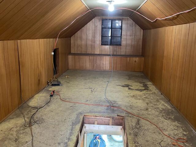Cellulose Insulation in Livonia, MI - Before Photo