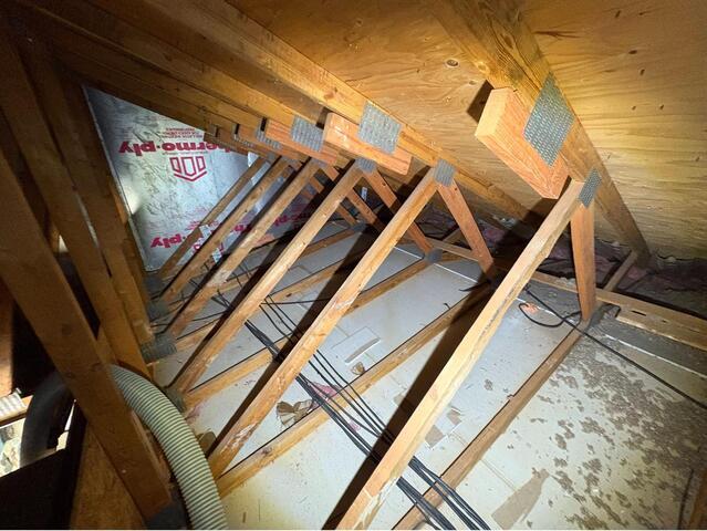 Livonia, MI Cellulose Insulation Upgrade - Before Photo