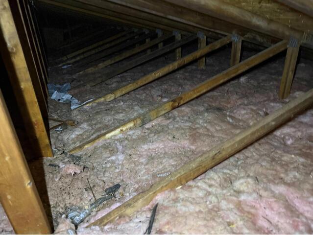 Wet Insulation Removal & Replacement In White Lake, MI - Before Photo