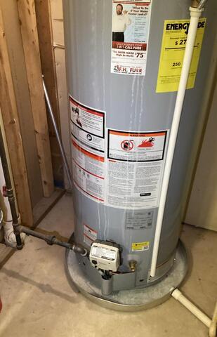 Water Heater Installation in Haymarket, Virginia - Before Photo