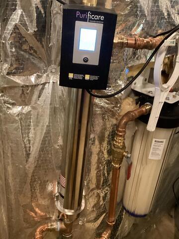 Water Treatment Install in  Elkwood - After Photo