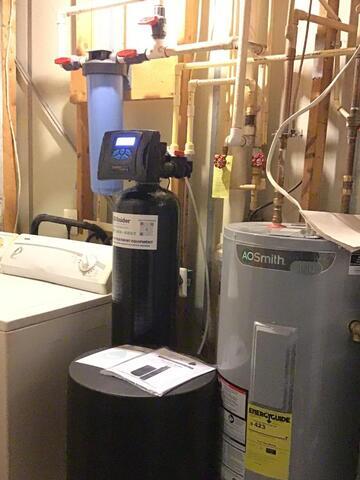 Water Treatment Install in Bealeton - After Photo
