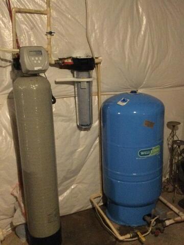 Water Treatment Install in Goldvein - After Photo