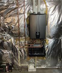 Tankless Water Heater Installation in Manassas, Virginia