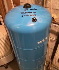 Pressure Tank Installation in Burke, Virginia
