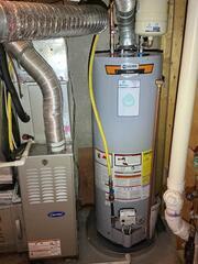 Water heater install in Brandy Station