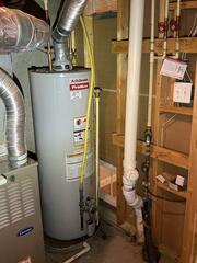 Water heater install in Brandy Station