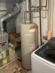 Water heater install in Burke