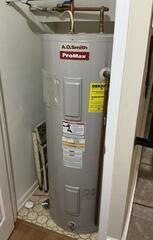 Water heater install in Springfield