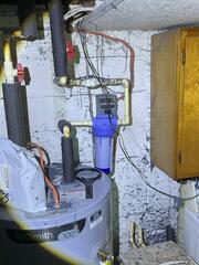 Water Treatment Install in Luray