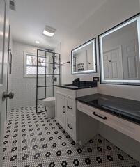 Bathroom Remodel Pasadena MD | Tub to Curbless Shower Conversion