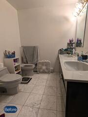 Pasadena MD Master Bathroom Suite Remodel