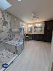 Pasadena MD Master Bathroom Suite Remodel