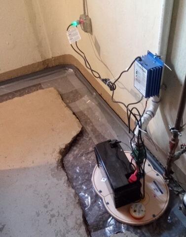 Water Leakage in Warren, MI, Basement