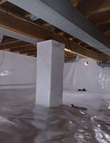 CleanSpace Encapsulation Installed in Ypsilanti, MI, Crawl Space
