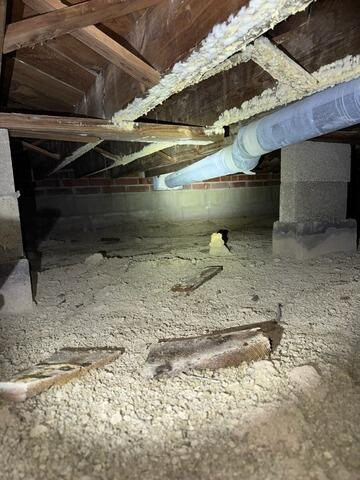 Crawl Space Protected from Mold and Moisture in Plymouth, MI