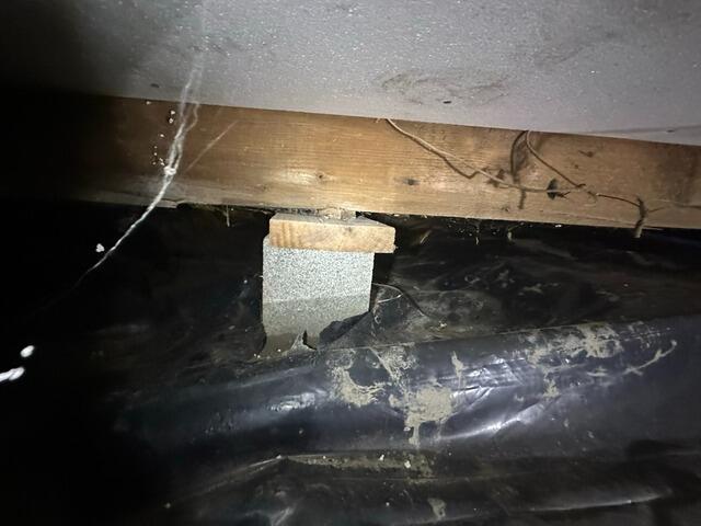 CleanSpace Installed in Crawl Space Located in Port Huron, MI - Before Photo