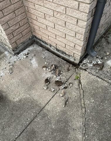 PolyLevel Concrete Repair in Warren, MI - Before Photo