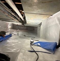 Homeowners from Troy, MI Discover Water Leakage in Crawlspace Due to a New Musty Smell