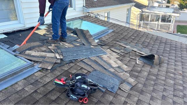 Roof Repair - Hicksville, NY - Before Photo