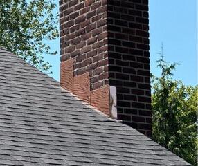 Copper Flashing for Chimney - Huntington, NY