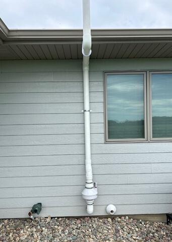 Radon Mitigation - Brock, NE - After Photo