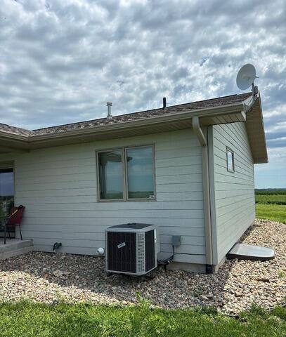Radon Mitigation - Brock, NE - Before Photo