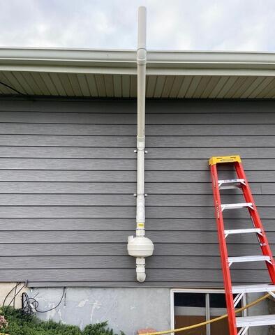 Radon Mitigation - Greenwood, NE - After Photo