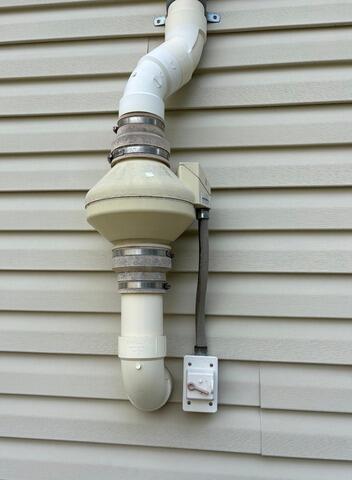 Radon Mitigation - Bennet, NE - After Photo