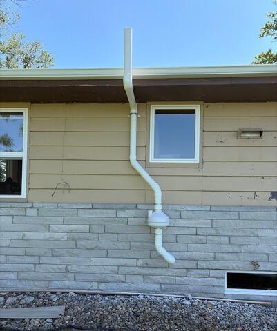 Radon Mitigation - Riverton, IA - After Photo
