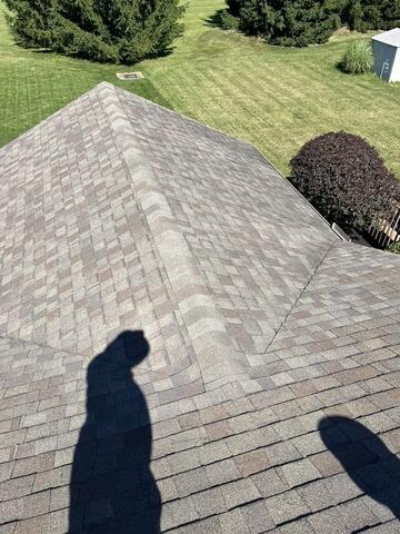Roof Repair Company in Wilmington, Ohio - Before Photo