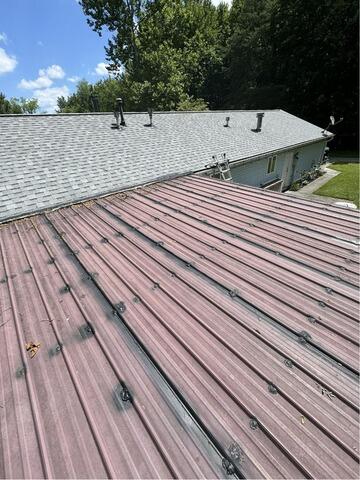 Roof Repair in Blanchester, Ohio - Before Photo