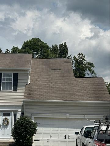 Roof Repair Company in Morrow, Ohio - Before Photo