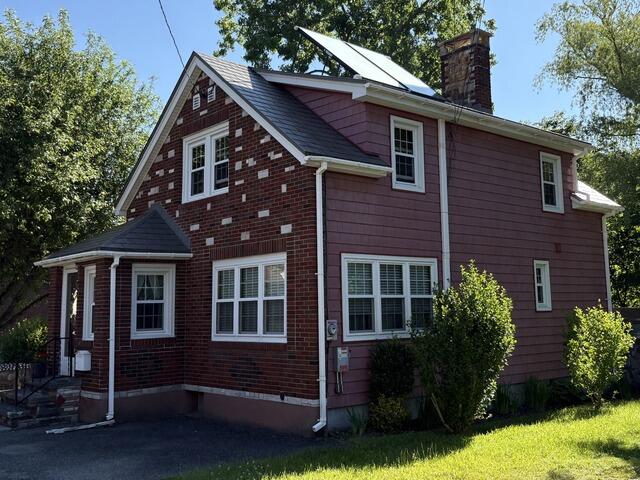 Gutter Installation in Adams, MA - Before Photo