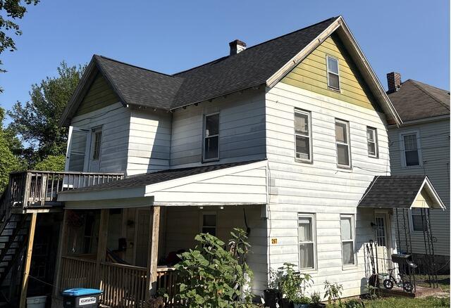 Roof Replacement in Pittsfield, MA Shingle color: Granite Black - After Photo