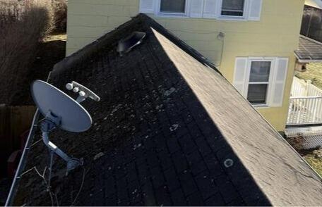 Roof installation in Lee, MA using shingle color: Atlantic Blue