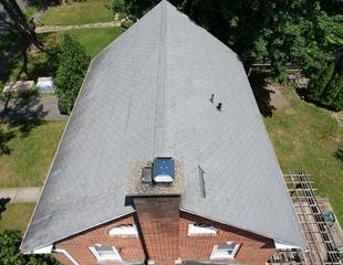 West Springfield, MA Roof Replacement IKO Dynasty Granite Black Shingles