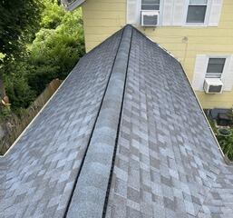 Roof installation in Lee, MA using shingle color: Atlantic Blue