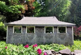 Gutter Installation in Middlefield, MA in the shingle color: Glacier