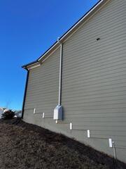 Exterior Aesthetic Radon Mitigation System in Winder, GA