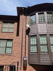 Exterior Mitigation System with Painted Fan Cover