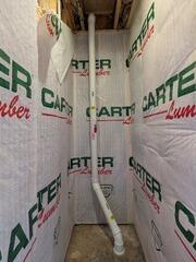 Radon Mitigation System Extraction Point
