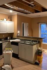 Kitchen Reconstruction after Water Loss Allstate Insurance Claim in Flowery Branch, GA