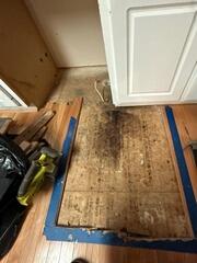 Dishwasher Leak and Kitchen Restoration in Monroe, GA