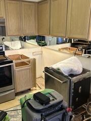 Water Loss Insurance Claim Before & After in Brookhaven, GA