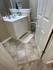 Bathroom Water Damage Reconstruction in Suwanee, GA