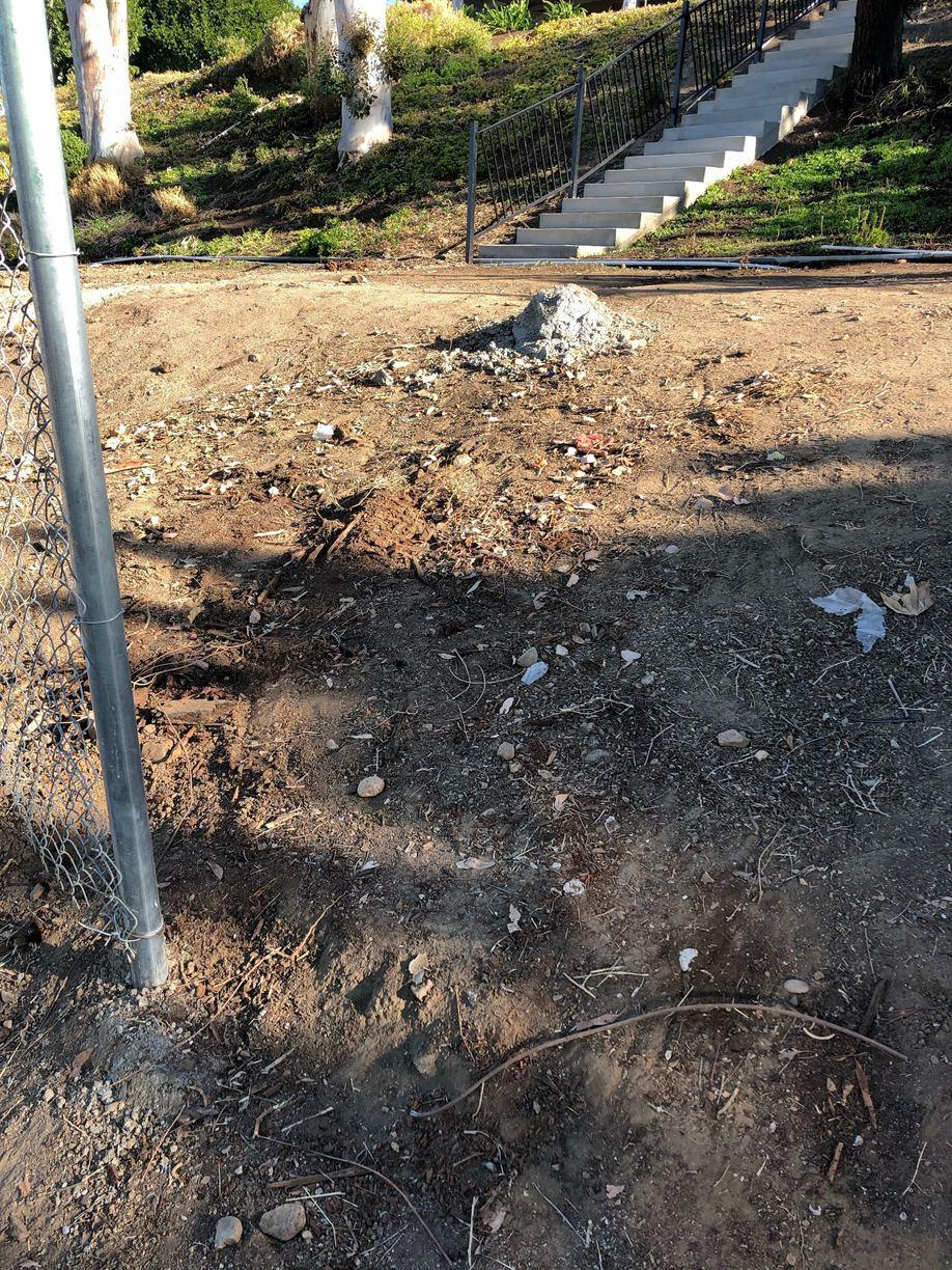 The Junkluggers of Orange County Before & After Photo Set - Backyard